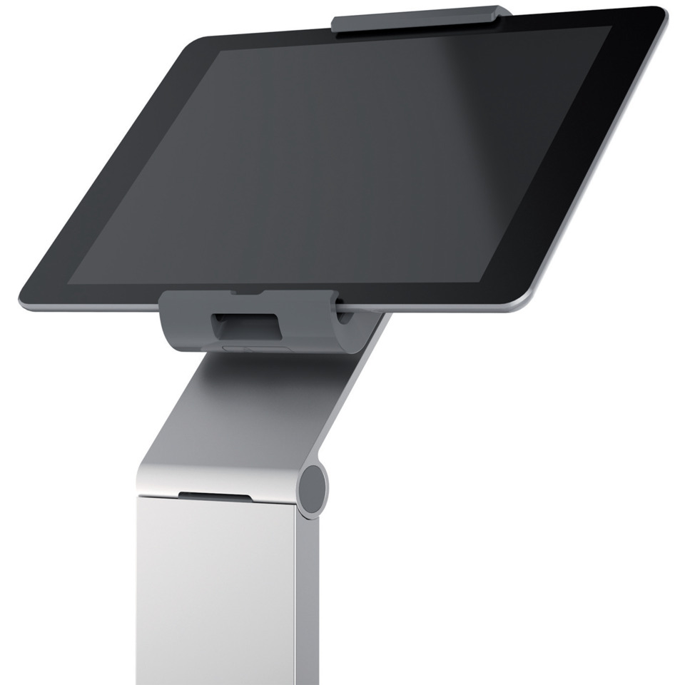 Tablet-Ständer, Tablethalter, Verstellbarer Ständer, Metallständer, Klemmhalter