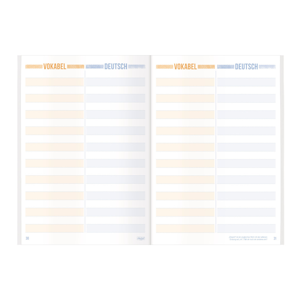 Planer, Notizbuch, Seiten, Layout, Vokabel