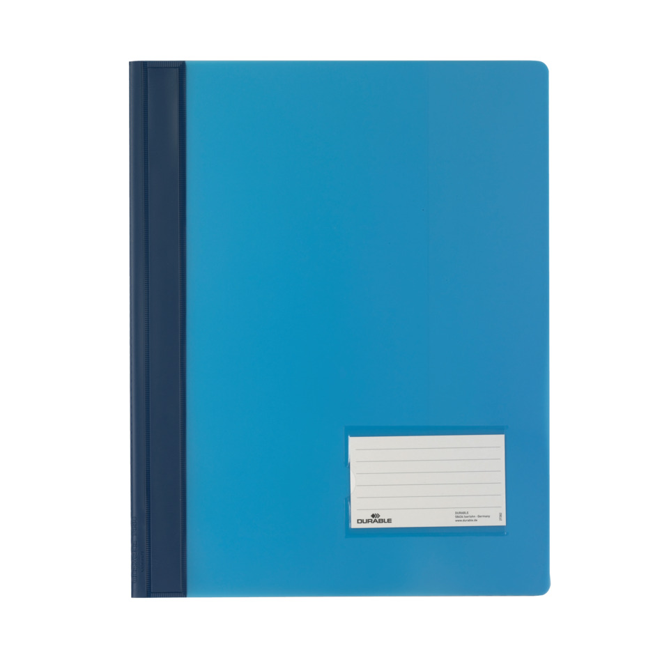 Ordner, Notizblock-Ordner, Kunststoff, blau, Ringbuchverschluss