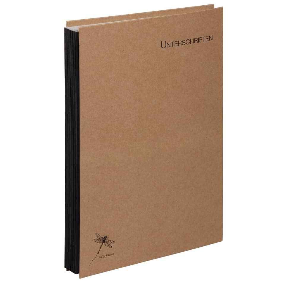 notebook, notizblock, kunstleder, braun, einband