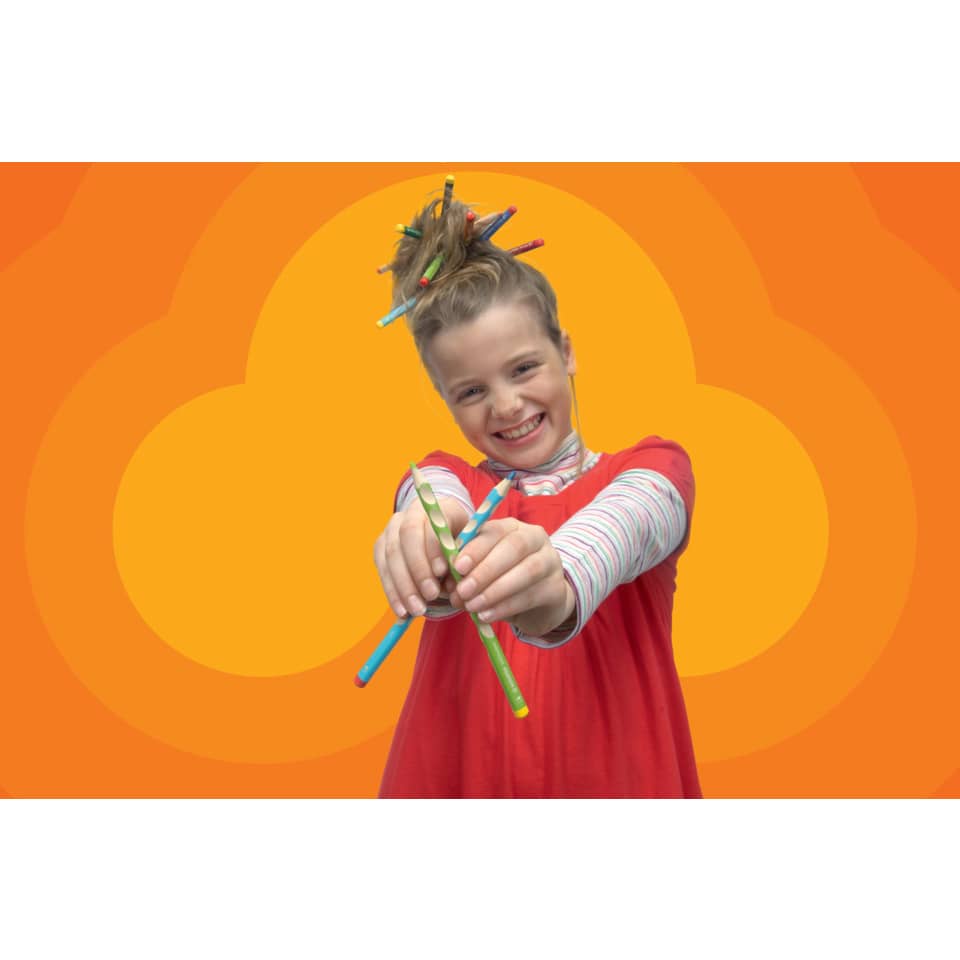 Kinder, Bunt, Stifte, Haar-Accessoires, Pinselstifte