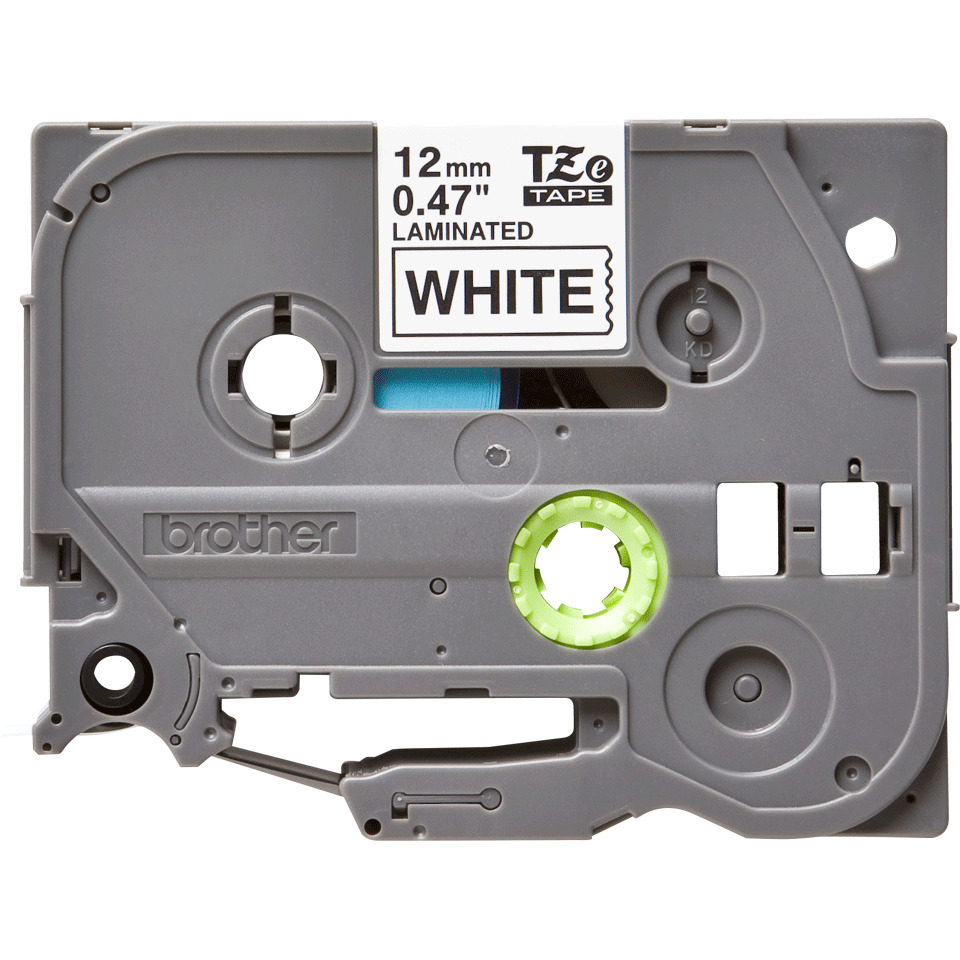 Kassette, Tape, Laminiert, 12 mm, White