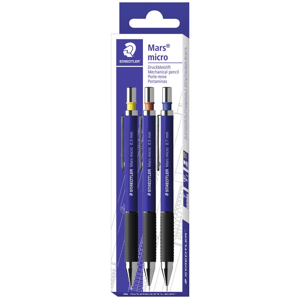 Bleistift, mechanisch, Drehbleistift, Mini-Lead, Mars micro
