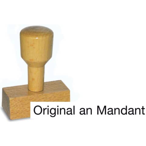 Stempel Original an Mandant  LST820