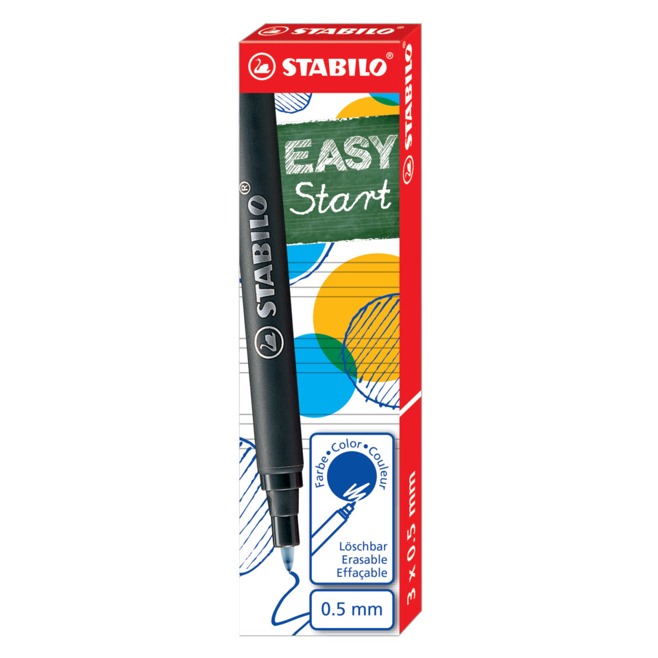 Kugelschreiber, Filzstift, 0.5 mm, Erasable, Stabilo