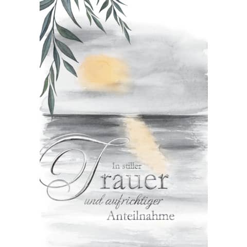 Trauerkarte  81-1029