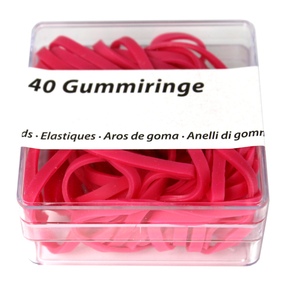 Gummi, Gummiringe, Rubber bands, Ringe, Schmuck-Set