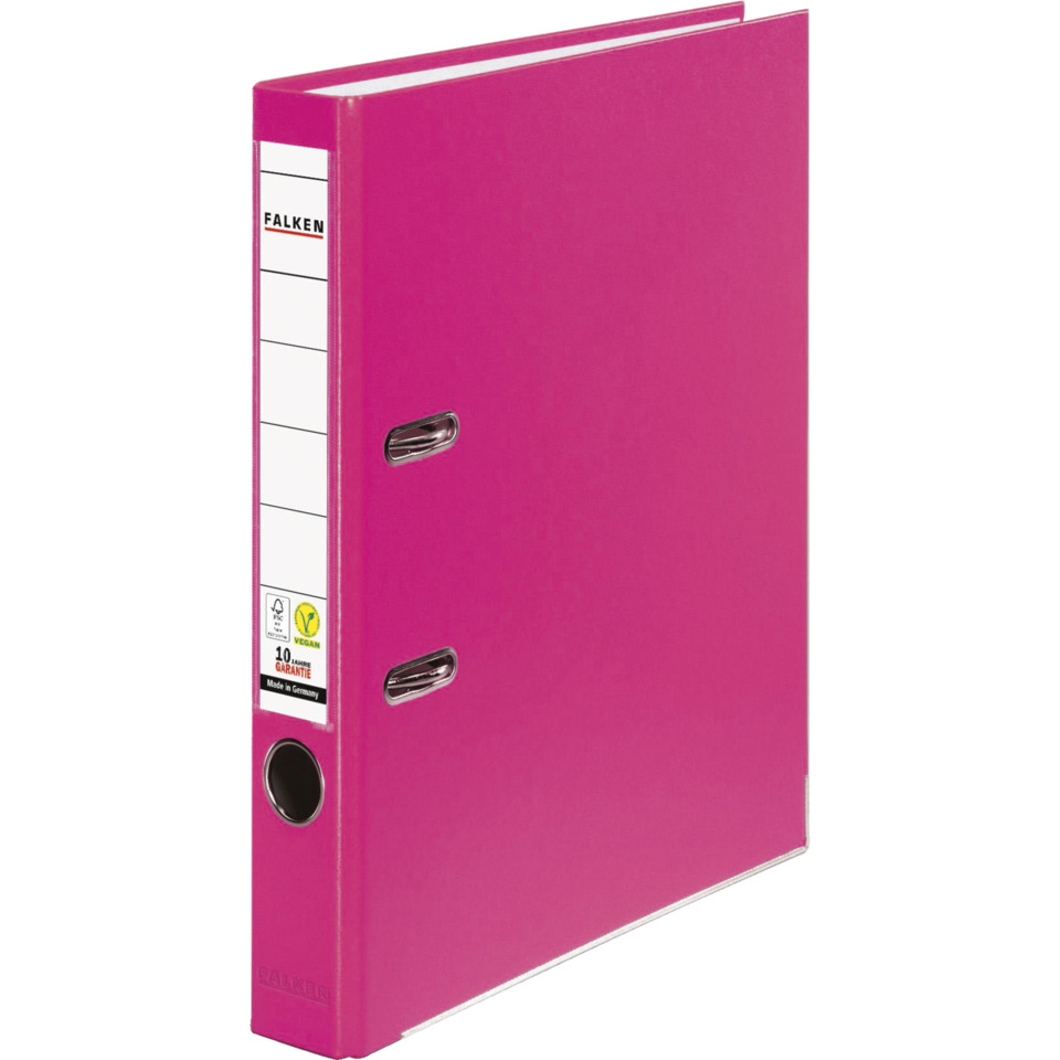 Ordner, A4, Knickordner, Kunstfächer, Pink