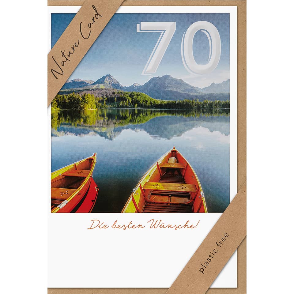 Kajak, Kanu, Naturbild, Reflektierender See, Blaue Berge