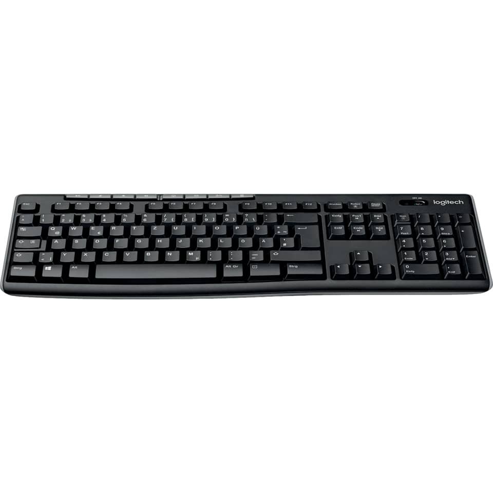 Tastatur, QWERTZ, USB, Tastaturlayout, Schwarz