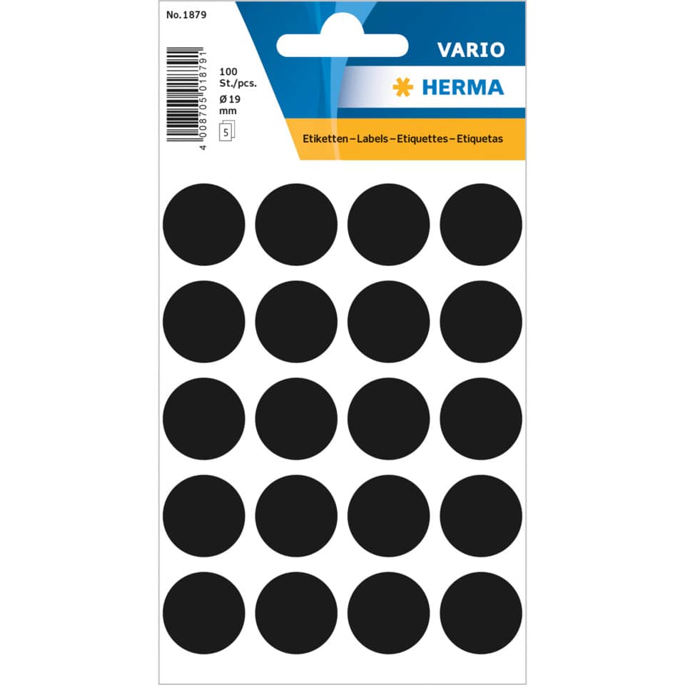  stickers,  labels,  dots,  black circles,  packaging