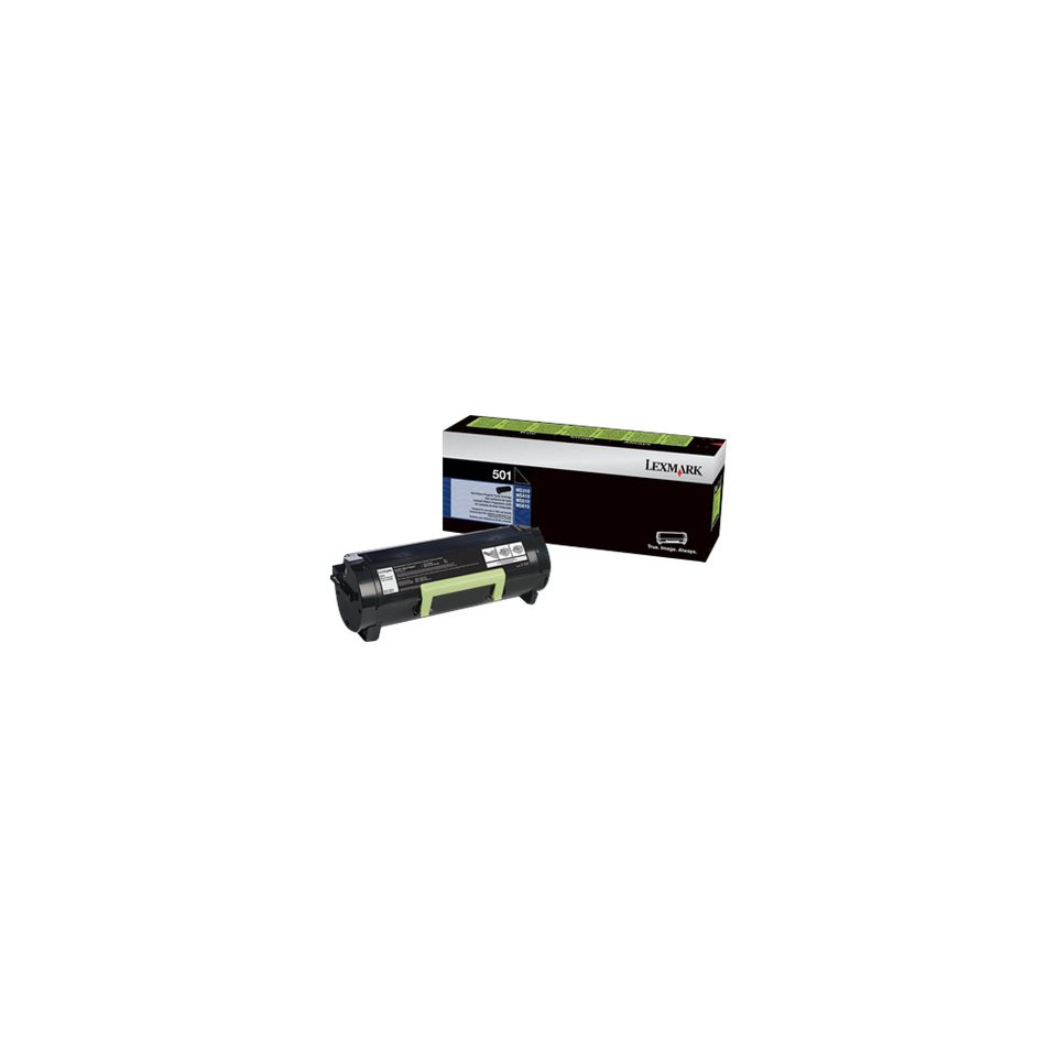 Lasertoner, Schwarze Tonerkartusche, Druckerzubehör, Lexmark 501