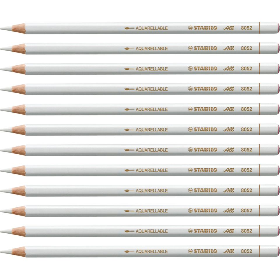 Bleistifte, Aquarellstifte, Stabilo, Aquarellbar, Holz?, Bleistift, Graphit, Buntstift, Holzbleistift, Stifte-Set