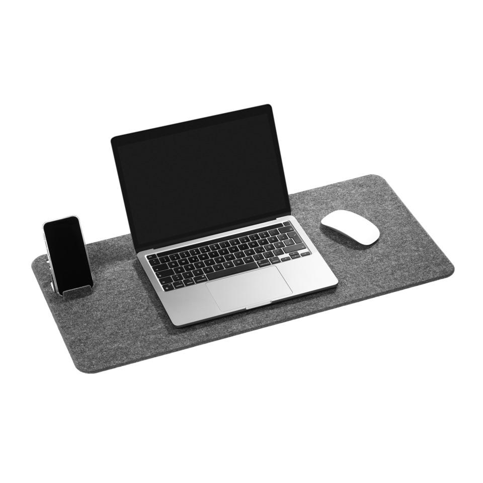 Laptop, Schreibtischmatte, Maus, Handyhalter, kabellos