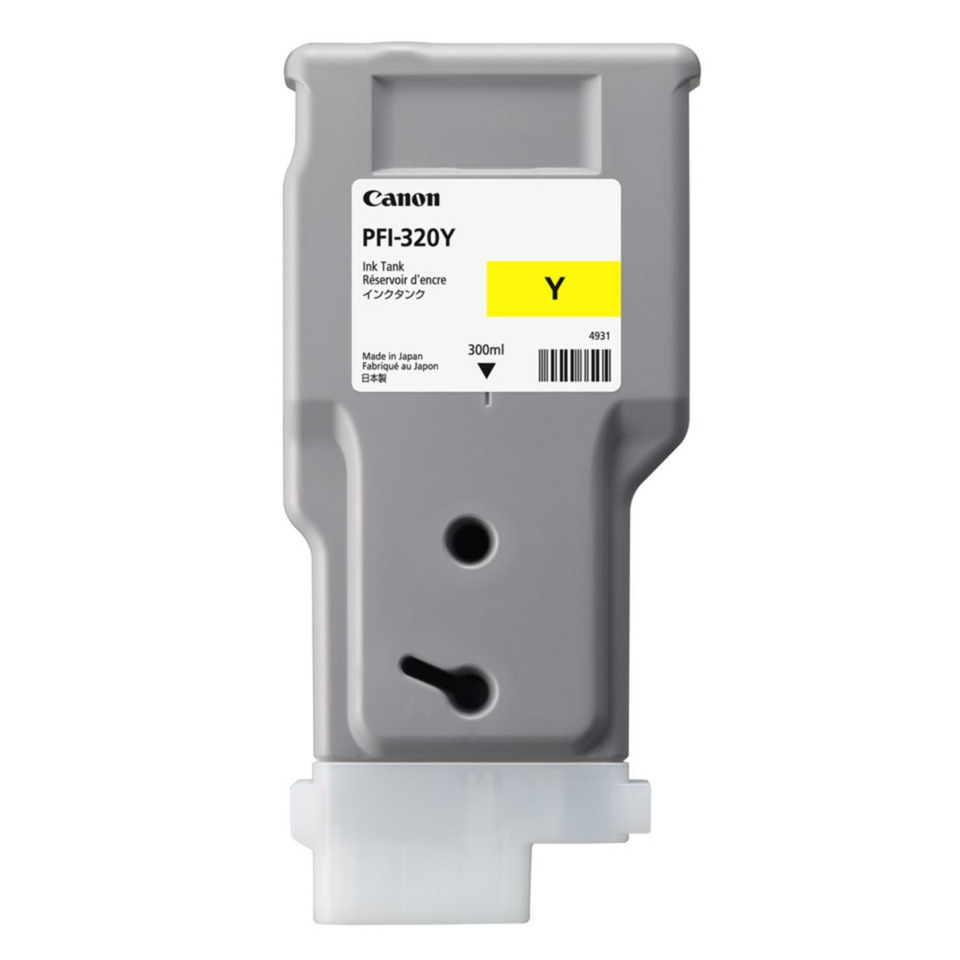 Tintenpatrone, Canon, PGI-320Y, Gelb, Y-Tropfen
