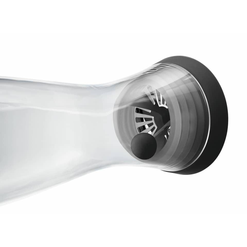 Trinkflasche, Schlauchflasche, Drehverschluss, Silikonball, Mikrofilter