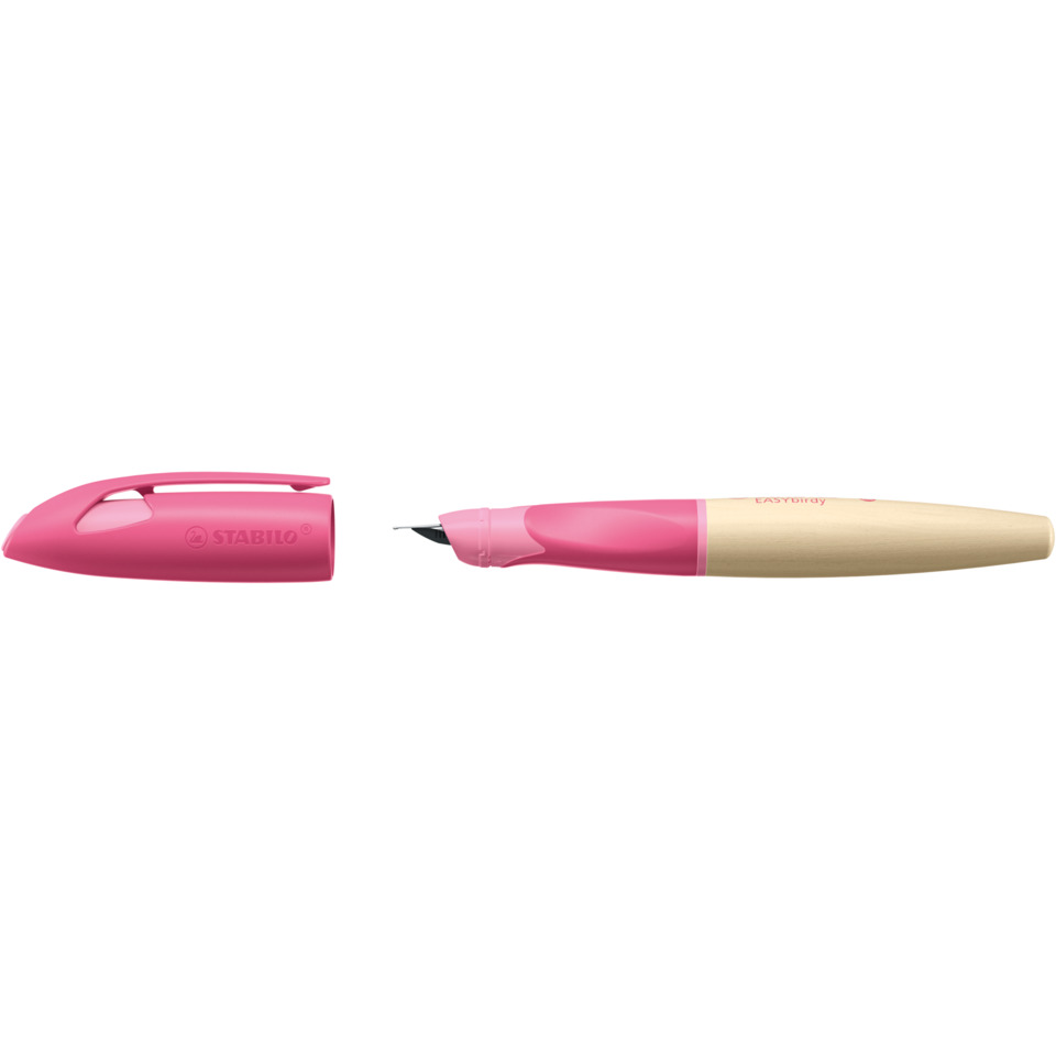 Kunststoffstift, Kalligrafie-Stift, Roter Pink, Spitzenspitze, Schutzhülle