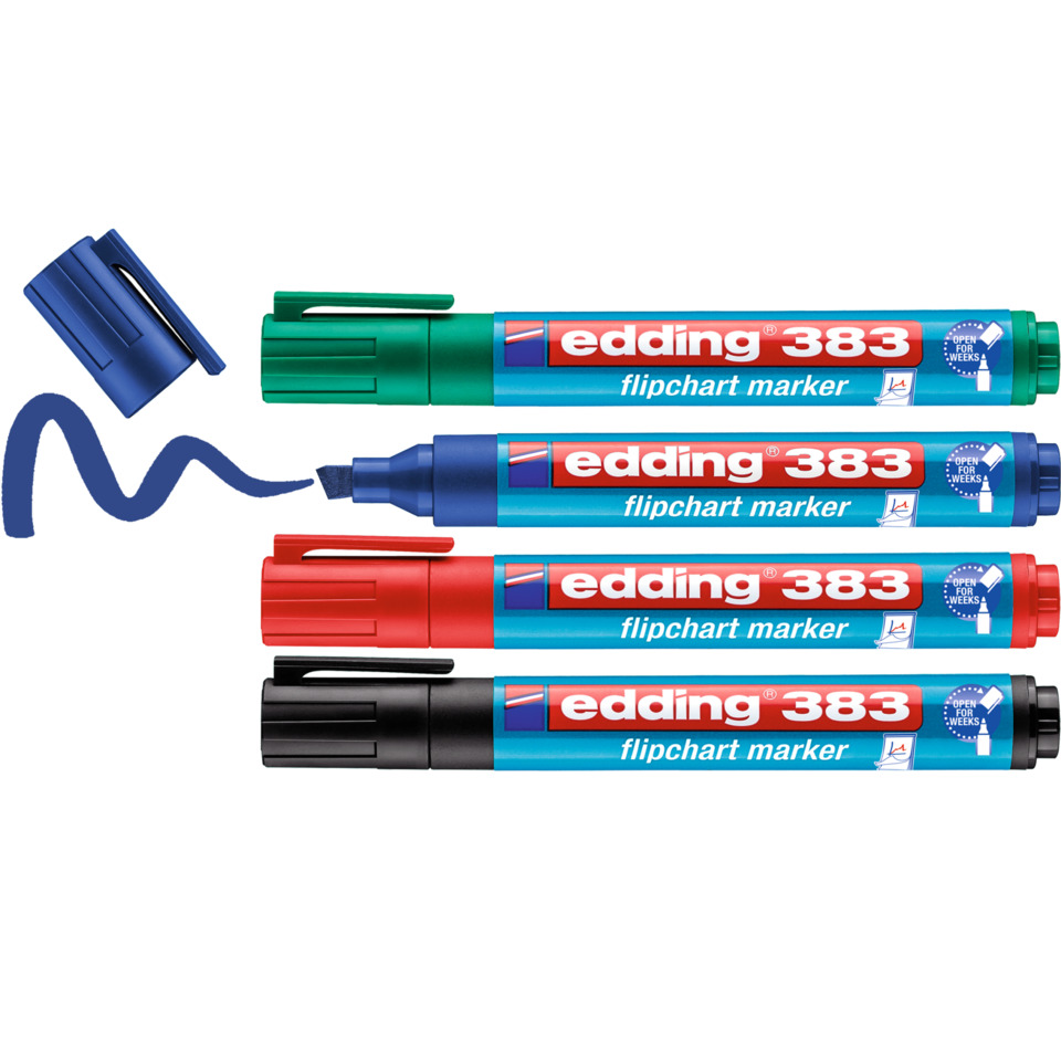 flipchart-Marker, Marker-Set, blauer Marker, grüner Marker, roter Marker