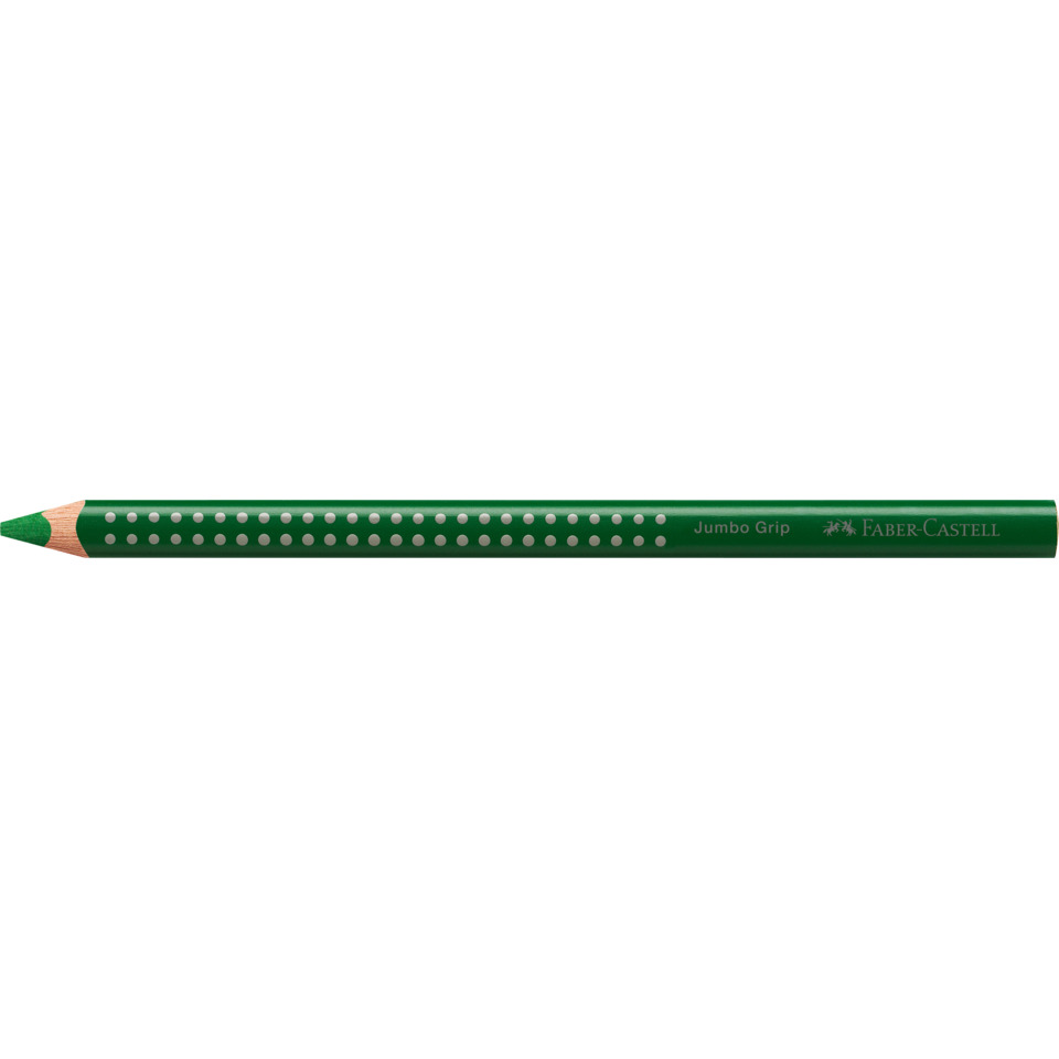 Bleistift, Grün, Viele Punkte, Jumbo-Griff, Faber-Castell