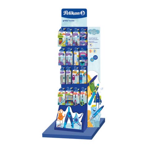Bodendisplay Griffix, 116 Stück, sortiert PELIKAN 607087