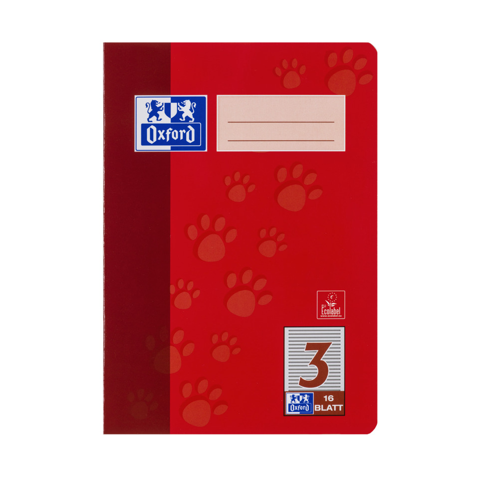 Heft, A5, 90g/m², 16 Blatt, Lin.3, liniert OXFORD 100050408