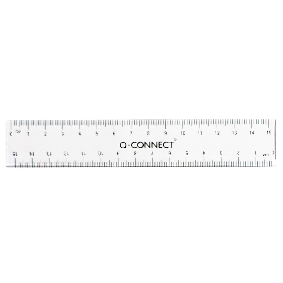 Lineal, Schürze, Maßstab, Messlineal, Q-CONNECT