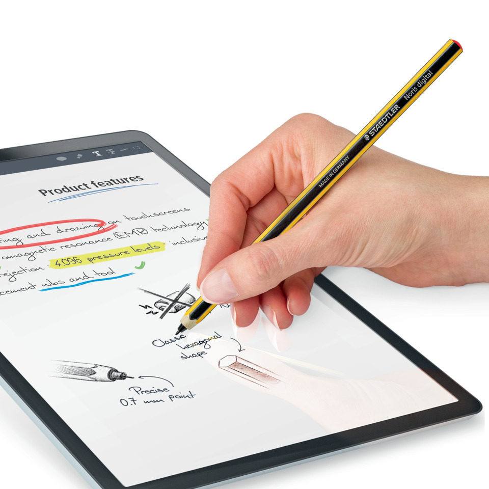 Tablet, Stift, Handschrift, Skizze, Notizaufnahme