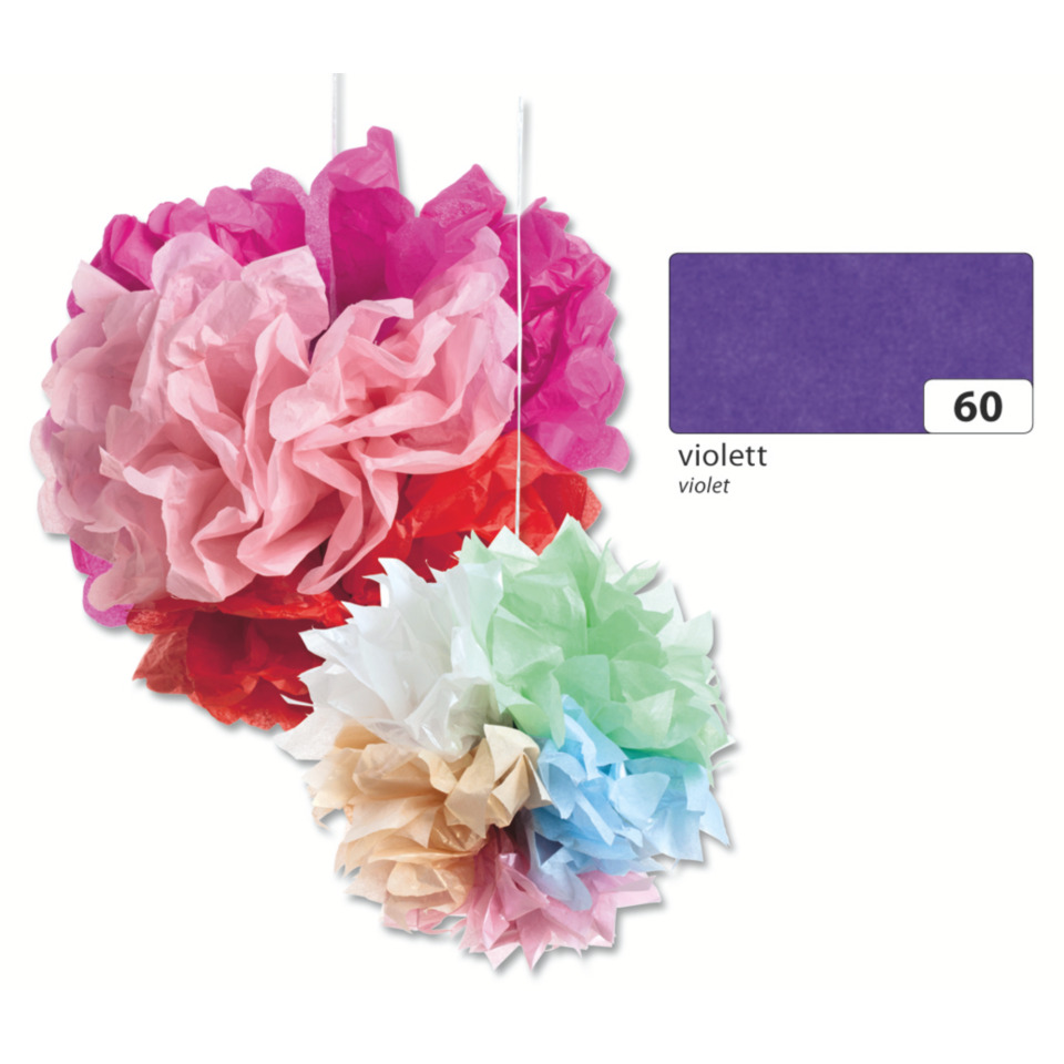 Pompon, Floral pom pom, Papierblumen, Girlande, Dekoration