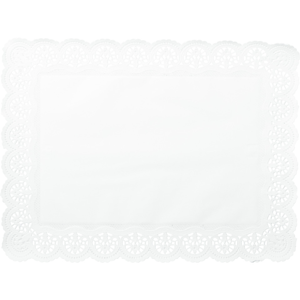 Doily, Spitzenrand, Weißes Gewebe, Tafelläufer, Aufwendiges Muster