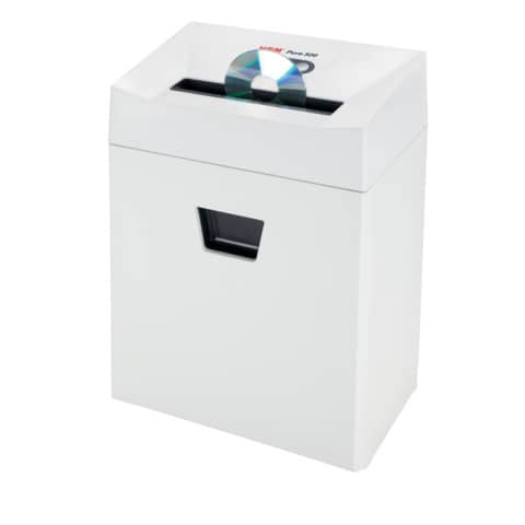 Aktenvernichter Pure 320, Streifenschnitt 3,9mm, P2, 14 Blatt, weiß HSM 2330121