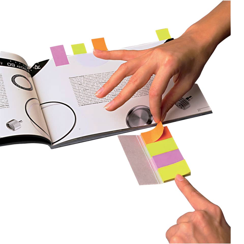 Post-it, Notizblock, Klebezettel, Magnetische Post-its, Stapelmarker