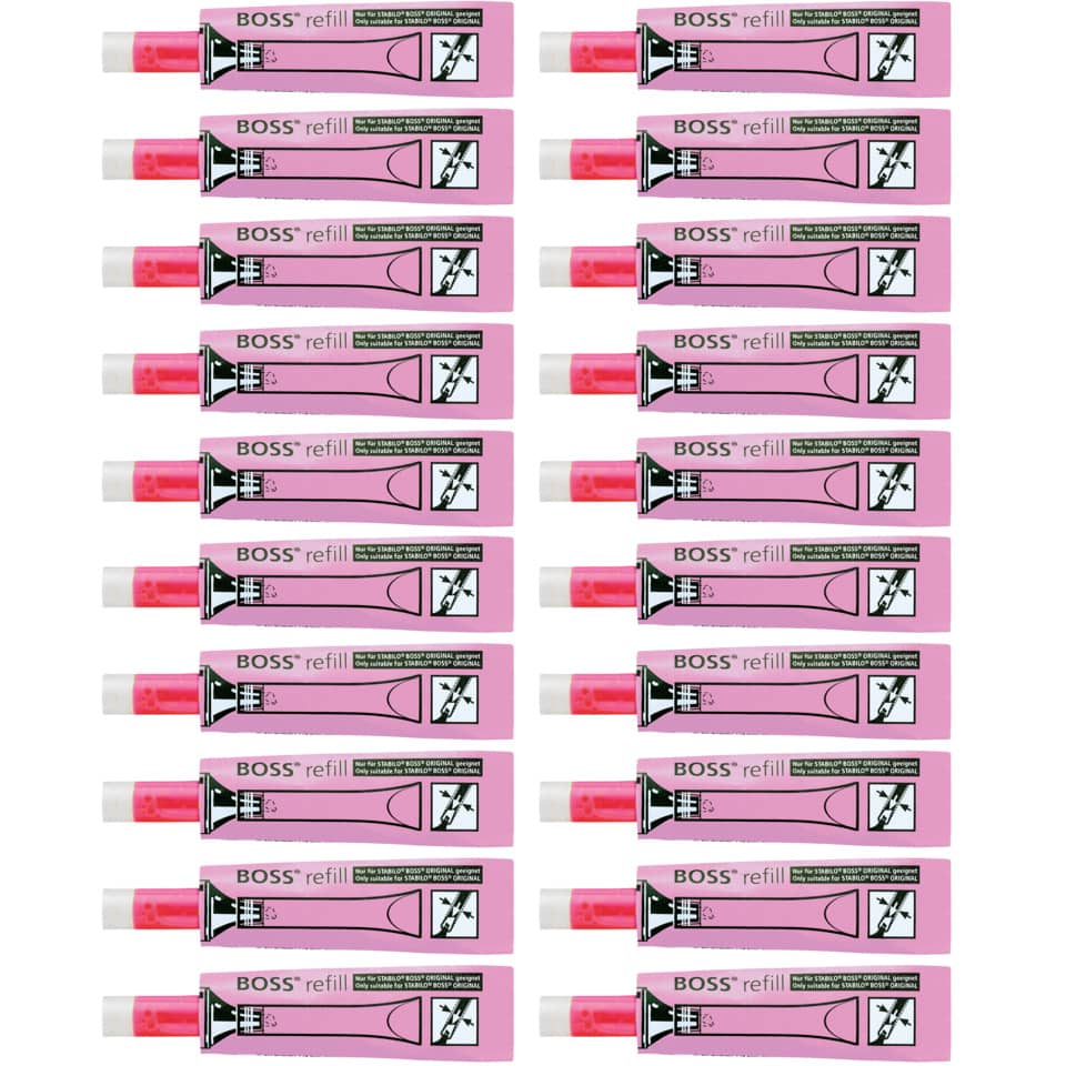 Knetstift, Refill, Pink, Tubenset, Stabilo Boss?