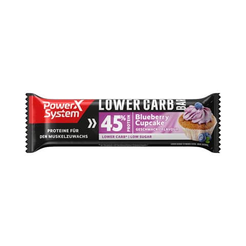 Schokoriegel Blueberry-Cupcake, 40g POWER SYSTEM 107724