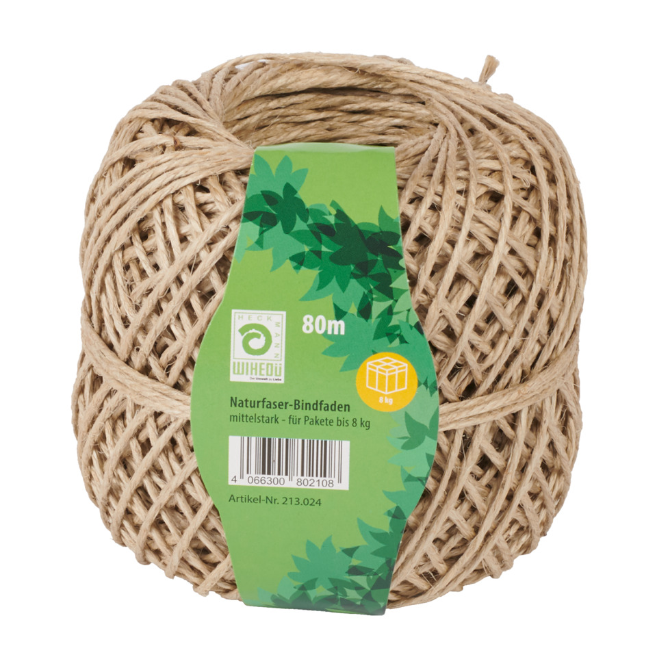 Juteball, Naturfaser, Bindfaden, Riesenrolle, Kordel