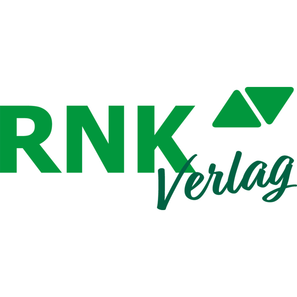 logo, RNK Verlag, grün, Typografie, Marke