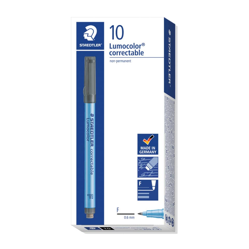 Lumocolor, Korrekturbleistift, non-permanent, 0.6 mm, Made in Germany