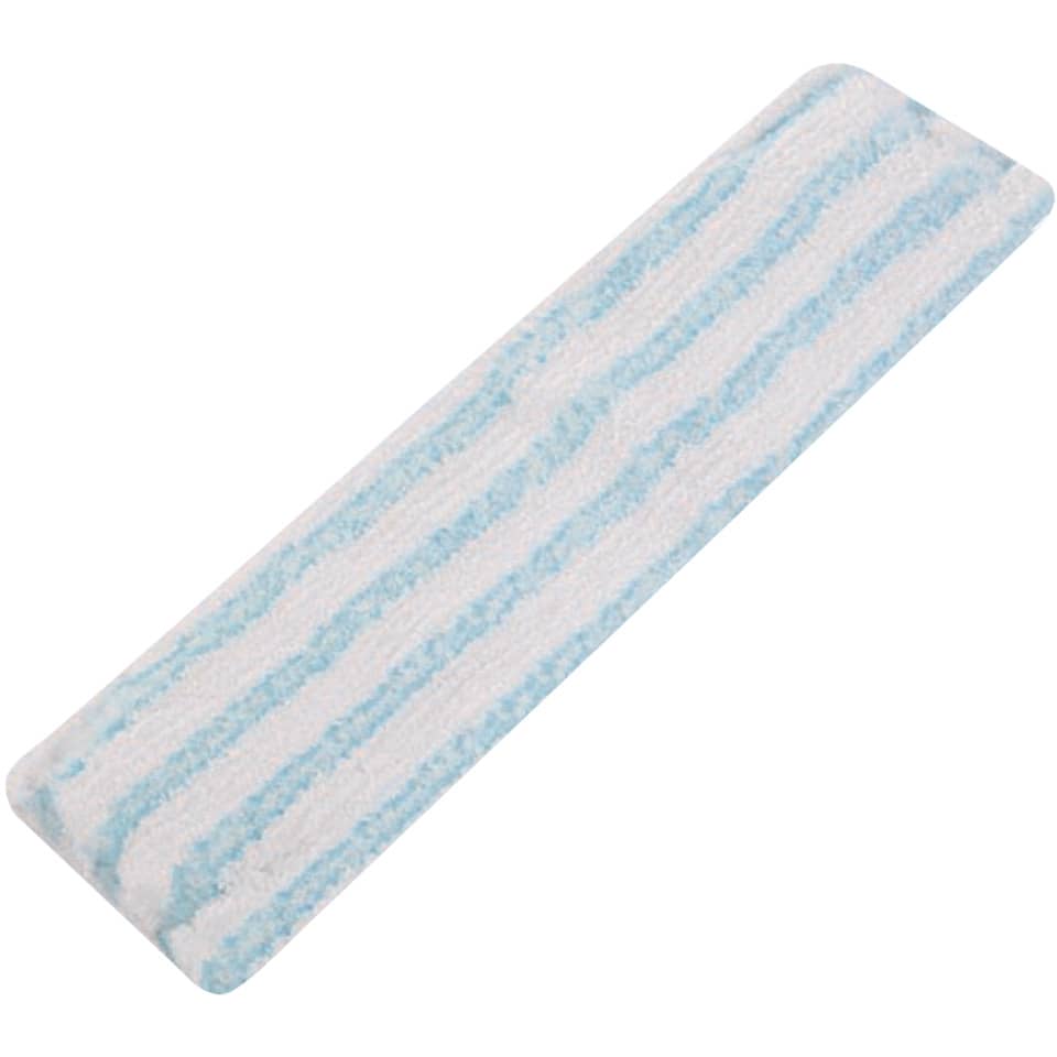 Wischmopp, Bodenreinigung, Mikrofaser, blau-weiß, Wischrolle