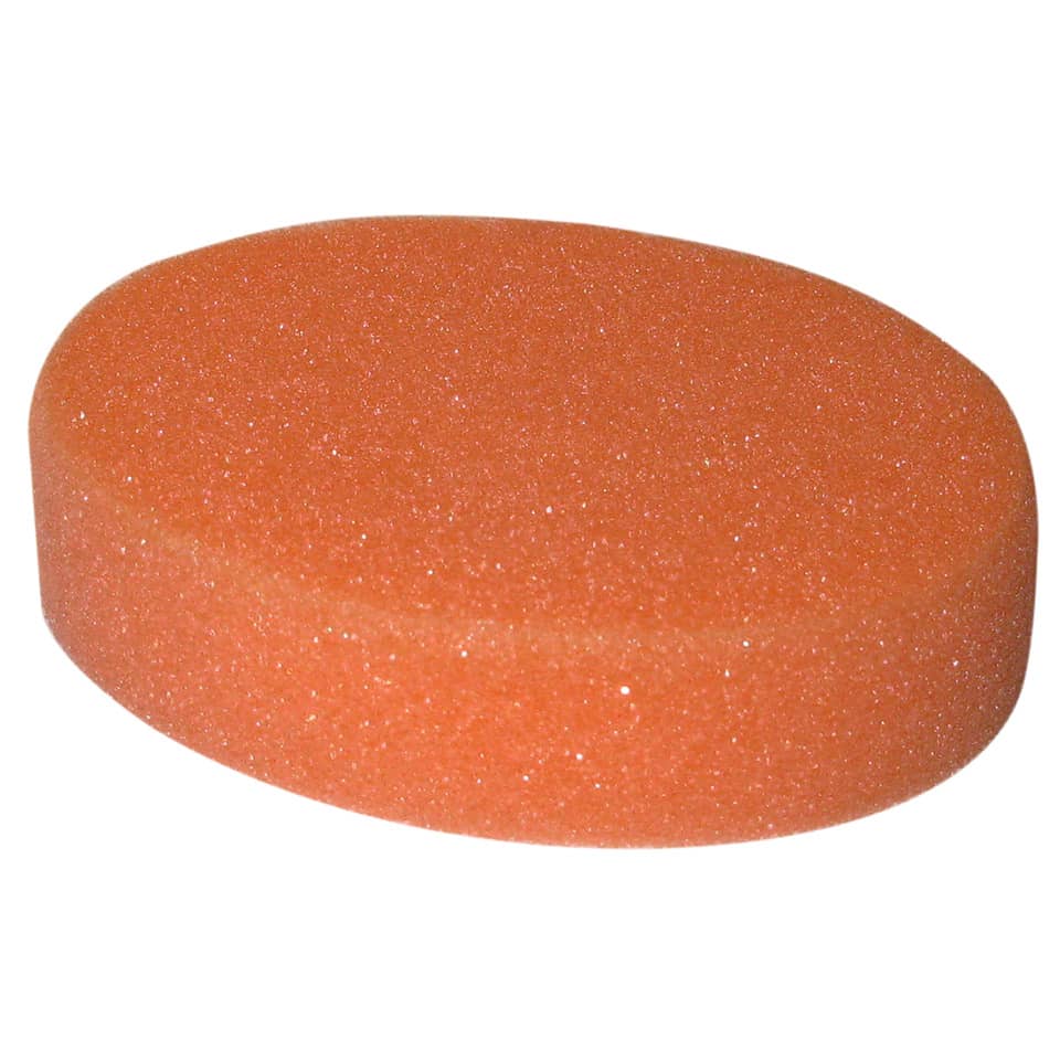schwamm, orange, schwamm mit glitzer