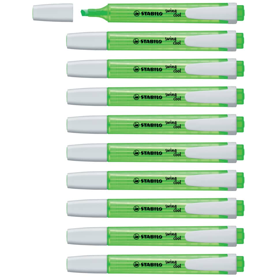 marker, highlighter, gruen, gruenmarker, stabilo