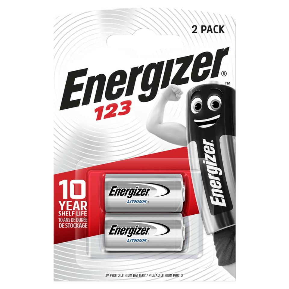 Batterie Lithium Foto, 123, 2 Stück ENERGIZER E300783702