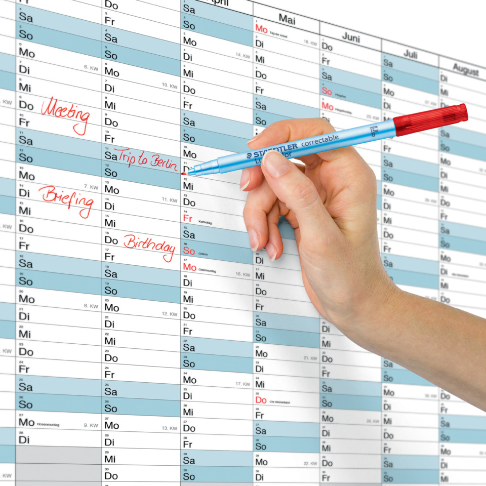 Kalender, Terminplaner, Markierung, Notizen, Meeting