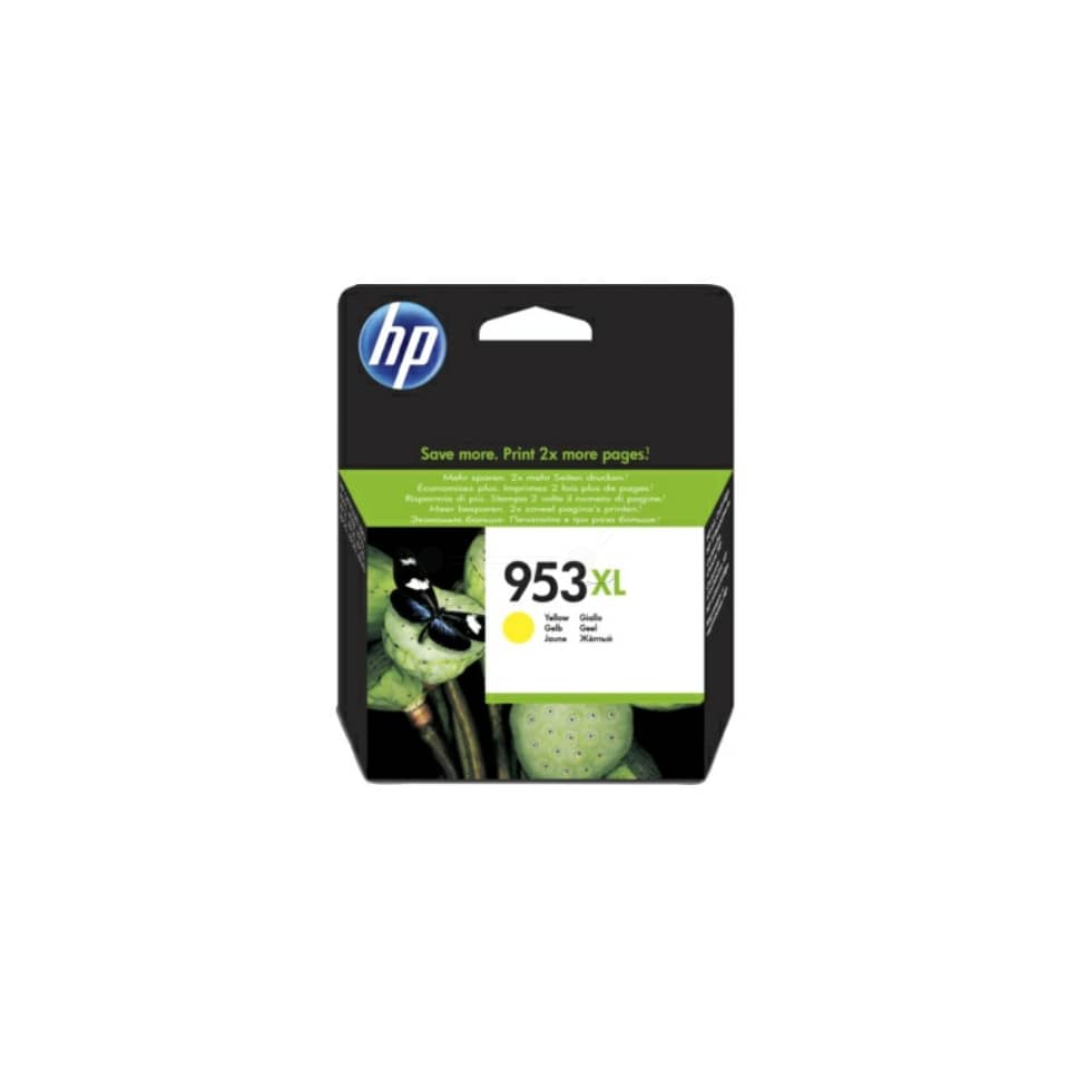 Tintenpatrone, HP 953XL, Gelb, Druckertinte, Großes Tintenpaket