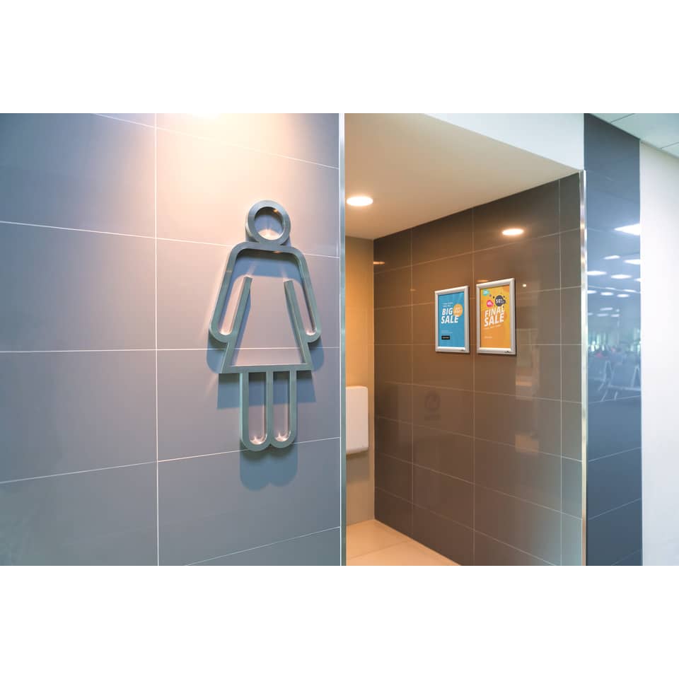 toilet, restroom, signalzeichen, frauenicon, wandfliese