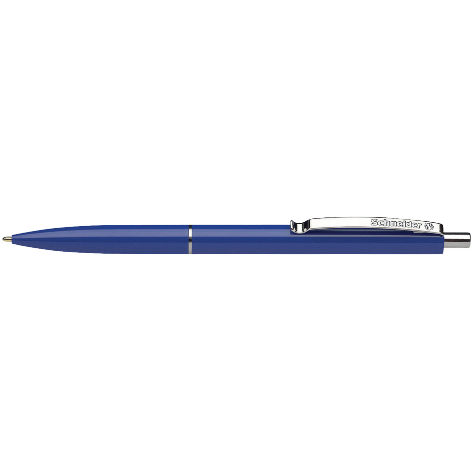 Kugelschreiber, Ballpoint, Blau, Metallclip, Schreiber