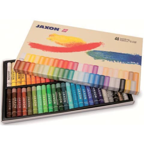 Pastell-Ölkreide, 48 Stück, sortiert JAXON 47448