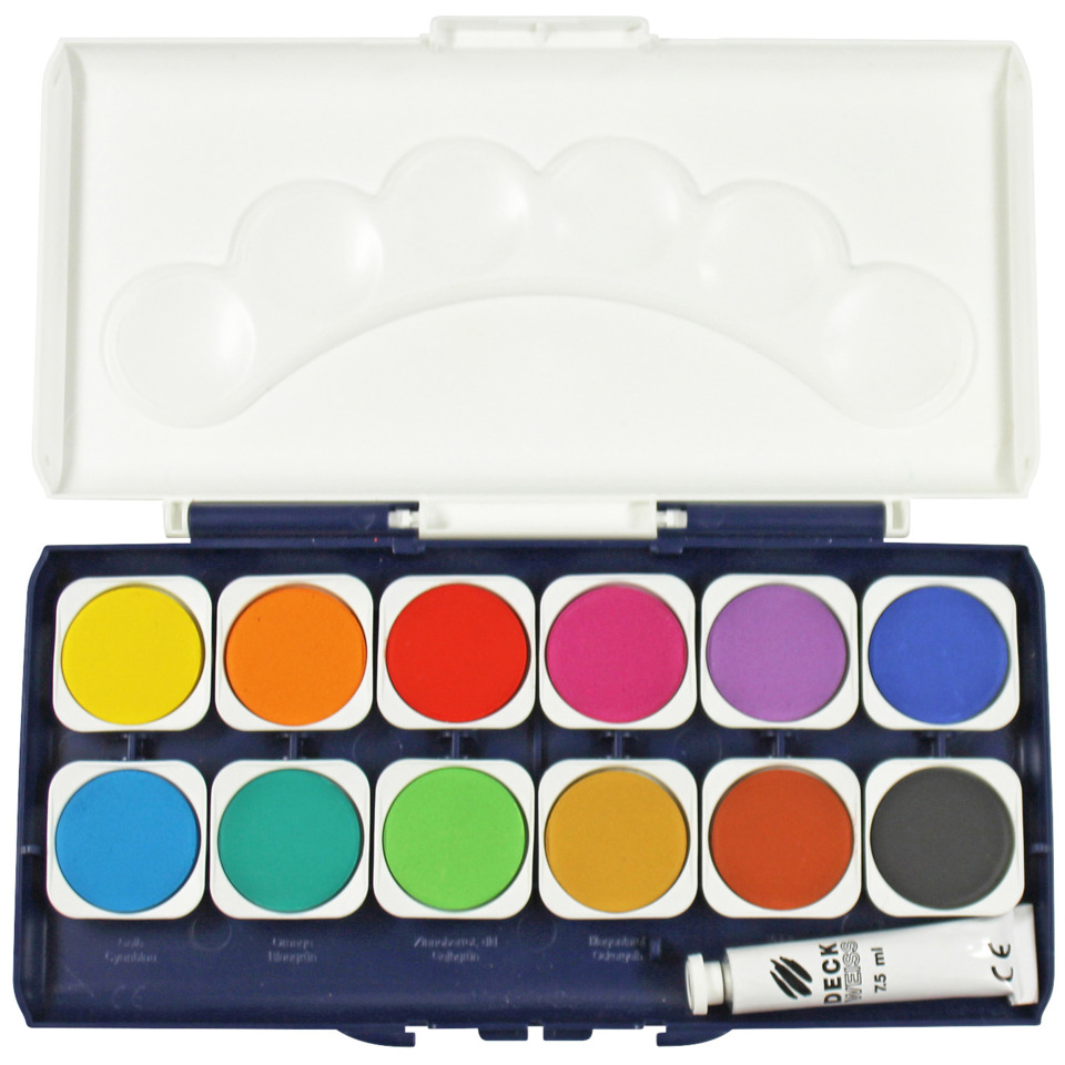 wasserfarben, palette, farben, künstlerbedarf, farben