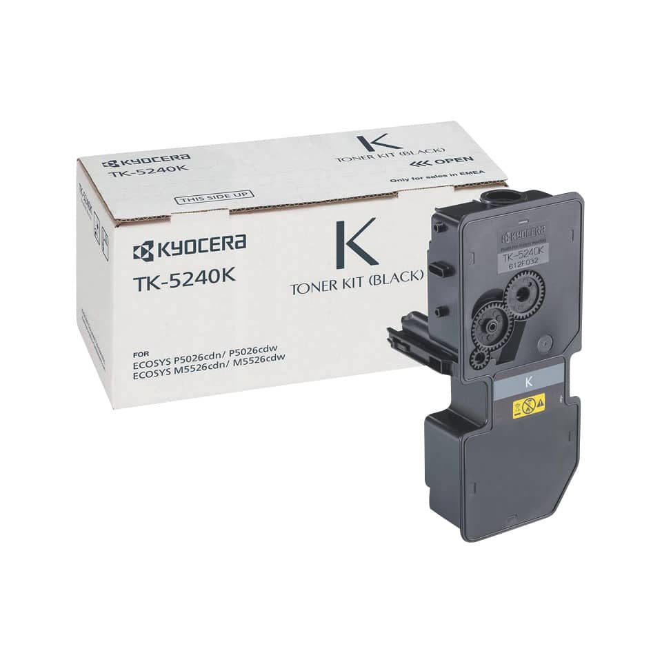 Tonerkassette, TK-5240K, Schwarz, Gears, Toner Kit Gesamtkit