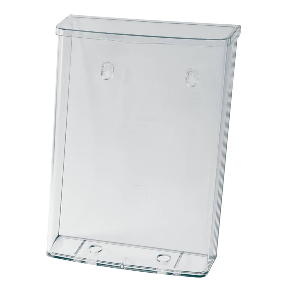 Acrylbox, Aufbewahrungsbox, Transparent, Hängende Wandbox, Befestigungslöcher