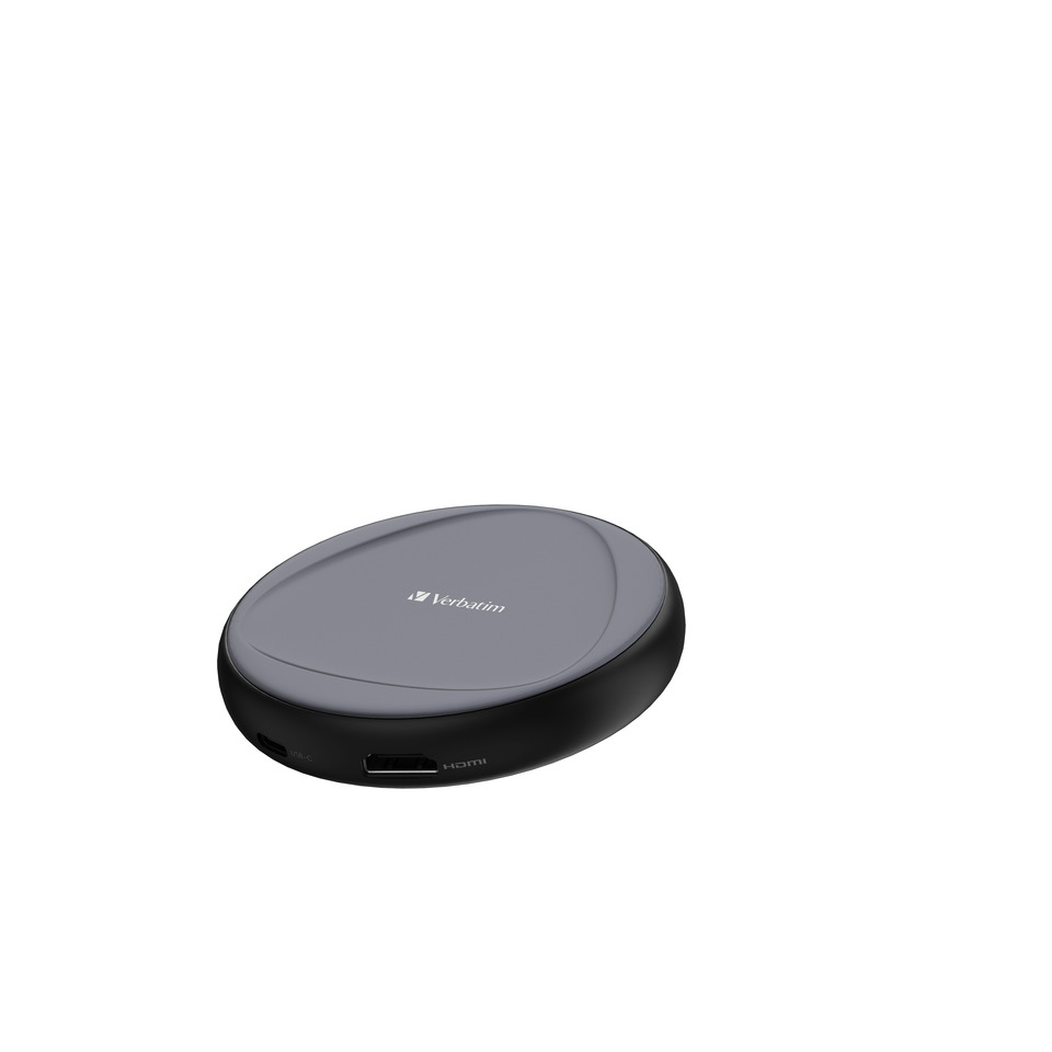 Medien-Player, Dongle, HDMI, USB-C, Grau