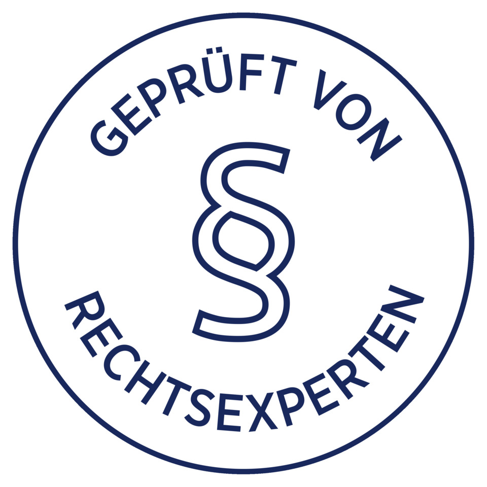 Gecshütztes Symbol?, Rechtsexperten, Zertifikat, Paragrafzeichen, Sicherheitslogo